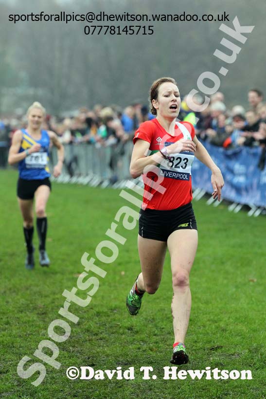Senior women's European Cross Country Trials, Sefton Park, Liverpool. Photo: David T. Hewitson/Sports for All Pics
